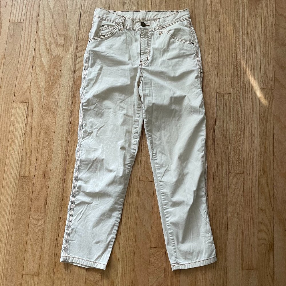 Urban Outfitters BDG White Accent Stitch Cargo Pants